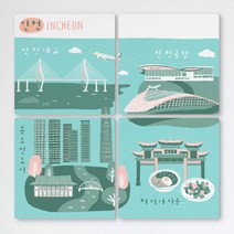 cf558-멀티액자_인천의관광지