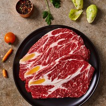 친절정육점 최고급 소등심 500g (구이용 스테이크용 불고기용 국거리용), 1개, 소등심_구이용(500g)