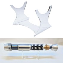 공구 부품 투명 U자형 탁상 수평 아크릴 디스플레이 랙 홀더 스탠드 브래킷 보관 선반 광선검 수집품