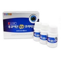 프리미엄 MSC 후코이단100 미역귀 다시마 분말 103gx3병