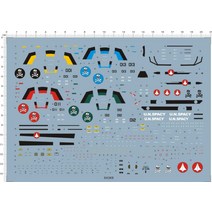 1/96 VF-1S A MC03 마크로스 모델 키트 워터 데칼