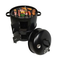 연기없는 연기먹는 안방 반반전기그릴 꼬치 바베큐 야외 가정용 DIY 바베큐 그릴 라운드 숯불 스토브 야, 한개옵션0