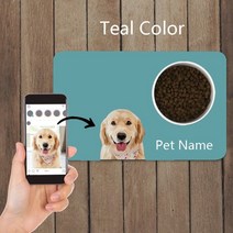 강아지 고양이 침대 소파 마약방석 개인화 된 매트 고양이 매트 마시는 수유 애완 동물 플레이스 매트 초상화 매트 사용자 정의 이름 미끄럼 방지 플레이스 매트 방수 강아지 선물, b, 90x45cm