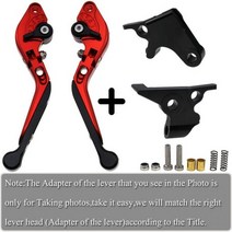 오토바이 CNC 조정 가능한 브레이크 클러치 레버 세트 혼다 CBR125R 2004 2010 2011 2012 2013 2014 CBR 125R 125 CBR125 R, A6 B6 C1 D1