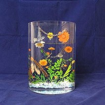 브랜드없음 생화장식 아크릴어항 18X25X8.5cm-10502AQUA, 선택완료