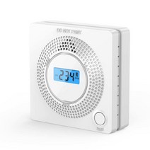 가스 연기 경보 센서 Co 일산화탄소 탐지기 2 1 LED 디지털 가스 연기 경고 85dB 소리 스마트 홈 보안 시스, 02 02