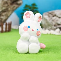 귀여운 소녀 하트 인형 작은 물건 선물 크리 에이 티브 사무실 책상 장식 인형 커플 자동차 토끼 장식