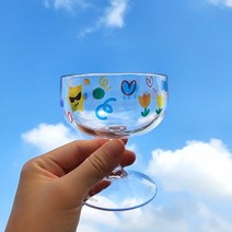 물전사지 아이스크림 컵 만들기 키트 트라이탄 소재 문구 삽입 여름활동, 문구나 이름, 1개