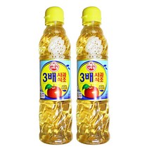 오뚜기 3배 사과식초 500ml 2개 식초