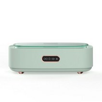 초음파 청소기 15W 300ml 미니 세탁기 4 청소 모드 휴대용 식기 세척기 시계 메이크업 브러쉬 안경 클리너 IDEACH, 02 green, KR