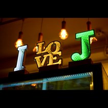 알파벳 이니셜 무드등 여친 남친 선물, O