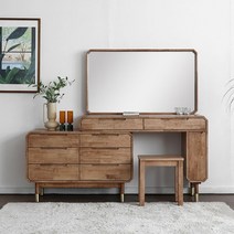 블랙러버 B형 인출식화장대 세트, 없음