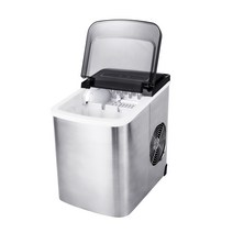 짐머만 하루 1680개 얼음 제빙기 대용량 아이스메이커, 스테인리스제빙기(12KG)