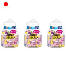 일본 고바야시 코바야시 브레스케어 3가지 맛 츄어블 80입 3팩