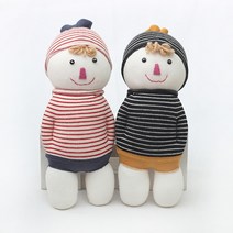 [펠트친구] 양말인형 카이(실/바늘/솜 포함), 레드
