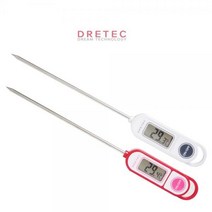 드레텍 디지털 온도계 O219 O219PK(핑크)