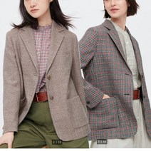 유니클로 WOMEN 트위드재킷 INES DE LA FRESSANGE 452226 모직자켓