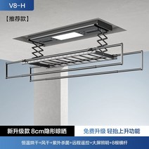 천장 전동 건조대 빨래 자동 발코니 리프트 이불 걸이 랙, G
