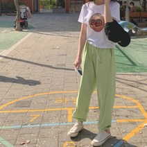 디어썸띵 스윗 트레이닝 두리 조거팬츠