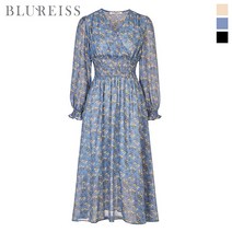 [블루레이스] 잔플라워셔링플레어원피스_B2S1OP3391