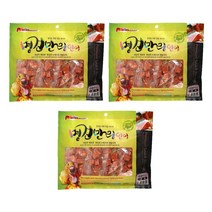 명견만리400g 연어큐브 x3개 강아지간식, 3개