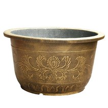 특대 플라스틱 대형 야외 식재 연꽃 수련 화분, 바닥에 구멍이 없는 연꽃 화분 플라스틱-B