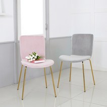 리콜라 골드체어 X 인테리어 디자인 홈 카페 식탁 의자, 05. 핑크2개 (CCL)