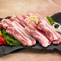 우리축산 국내산 돼지 삼겹살 500g (구이용) 한돈 고소한 뼈삼겹, 1개