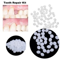 이빨 치아 10g/100g FalseTeeth 단단한 접착제 임시 치아 수리 세트 치아 및 갭 Falseteeth 틀니 접착제 치, 10g, 영국