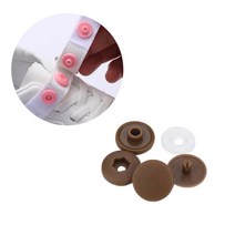 귀여운 조립단추/ 똑딱이/ 셀프수선/ 14가지 컬러 - 51668EA, 주황 1개