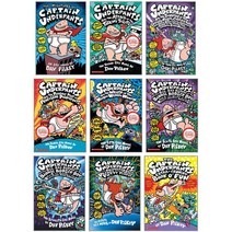 Dav Pilkey Captain Underpants 대브 필키 캡틴 언더팬츠 빤스맨 영어 책 컬렉션 페이퍼백 10권