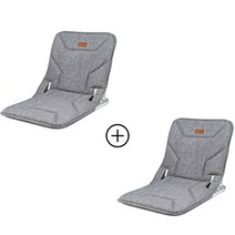 코베아 리클라이너그라운드체어 2개 1세트 KECX9CA-04, 수량 - 2개