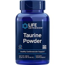 라이프익스텐션 타우린 분말 750mg 300g x 1통 Taurine 780회분