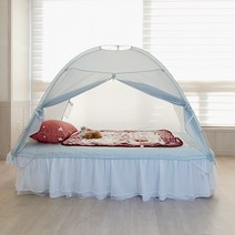 원터치 겨울 보온 사각 패밀리 난방텐트 어린이 수면 침대 방한 실내 텐트