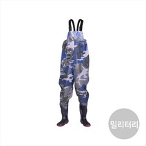 싸파 낚시 가슴장화 밀리터리 해루질 장화 점푸스트, 255