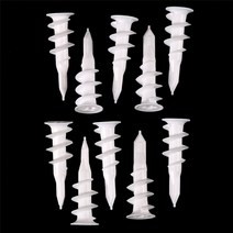 아이볼트 앙카 고리 링 아이너트 스텐 서스 철 M4 M5 M6 M8 M10 M12 M16 10pcs 건식 벽체 나일론 늑골이있는 앵커 m4-m5 나사 용 셀프 드릴 벽 마른