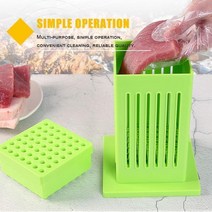 숫불 화로 바베큐 그릴 양꼬치 기계 용품 가정용 bbq 49 홀 고기 꼬치 케밥 메이커, 푸른