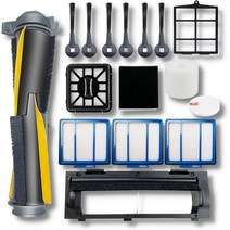 JoyBros 교체 부품 액세서리 Shark IQ R101AE RV1001AE UR1100SRUS AV1002AE AV1010AE RV100AE EZ RV912S 측면/스윕 브러시, With Roller Protector