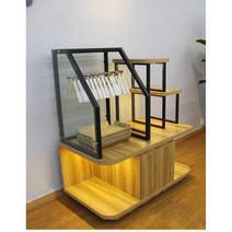 베이커리 테이블 카운터 디스플레이 캐비닛 빵 선반, 모델 5601 Duotou 캐비닛/테이블