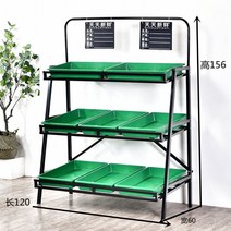 과일 진열대 야채 마트 베이커리 가판대 빵 카페 매대, 블랙