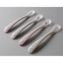 친구출산선물 동물그림 이유식스푼 자기주도 8개월 베이비 아기이유식 10개월 육아템, 그레이(기린)