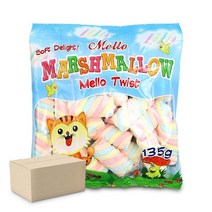 GK 멜로 머쉬멜로우 멜로우 트위스트 135gX12개 신기한 젤리 맛있는 신맛 과일맛 유튜브 추천, 135g, 12개