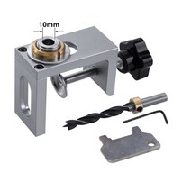 캐비닛 도어를위한 지그 jig 목공 구멍 드릴 펀치 포지셔너 펀치 로케이터, 10mm 리바운드 펀치
