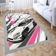 카 차량 매트 자동차 프린팅 3d 카펫 거실 놀이 매트 소년 장식 미끄럼 방지 러그, 01 A_15 200x300cm