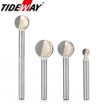 홈바테이블 tideway woodworking ball router bit 나무 조각, 6x16