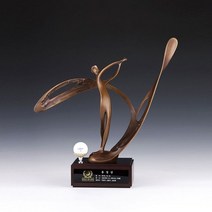 청동 트로피 홀인원트로피 싱글트로피 골프, 기본 : 상세페이지 참조