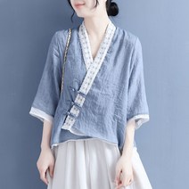 여름개량한복 여성 생활한복 퓨전 법복 린넨 모시 원피스