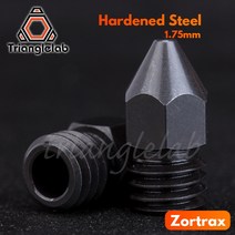 Trianglelab Zortrax M200 M300 3D 프린터 용 고온 경화 강철 Zortrax 노즐 PEI PEEK 또는 탄소 섬유 압출기, [05] 5PCS 04MM 175MM