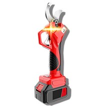 크로드 전동가위 전지가위 나무 정전 충전식 원예 가위, 4.5cm+10셀 배터리x1+칼날x2+기본키트