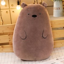 1+1 대형 바디필로우 애착인형 공룡 모찌 인형 쿠션 하마, 50cm, 50cm